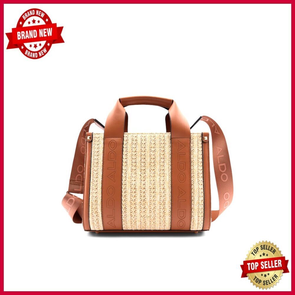 Small Polypropylene Tote Bag with Zipper Closure and Adjustable Strap
